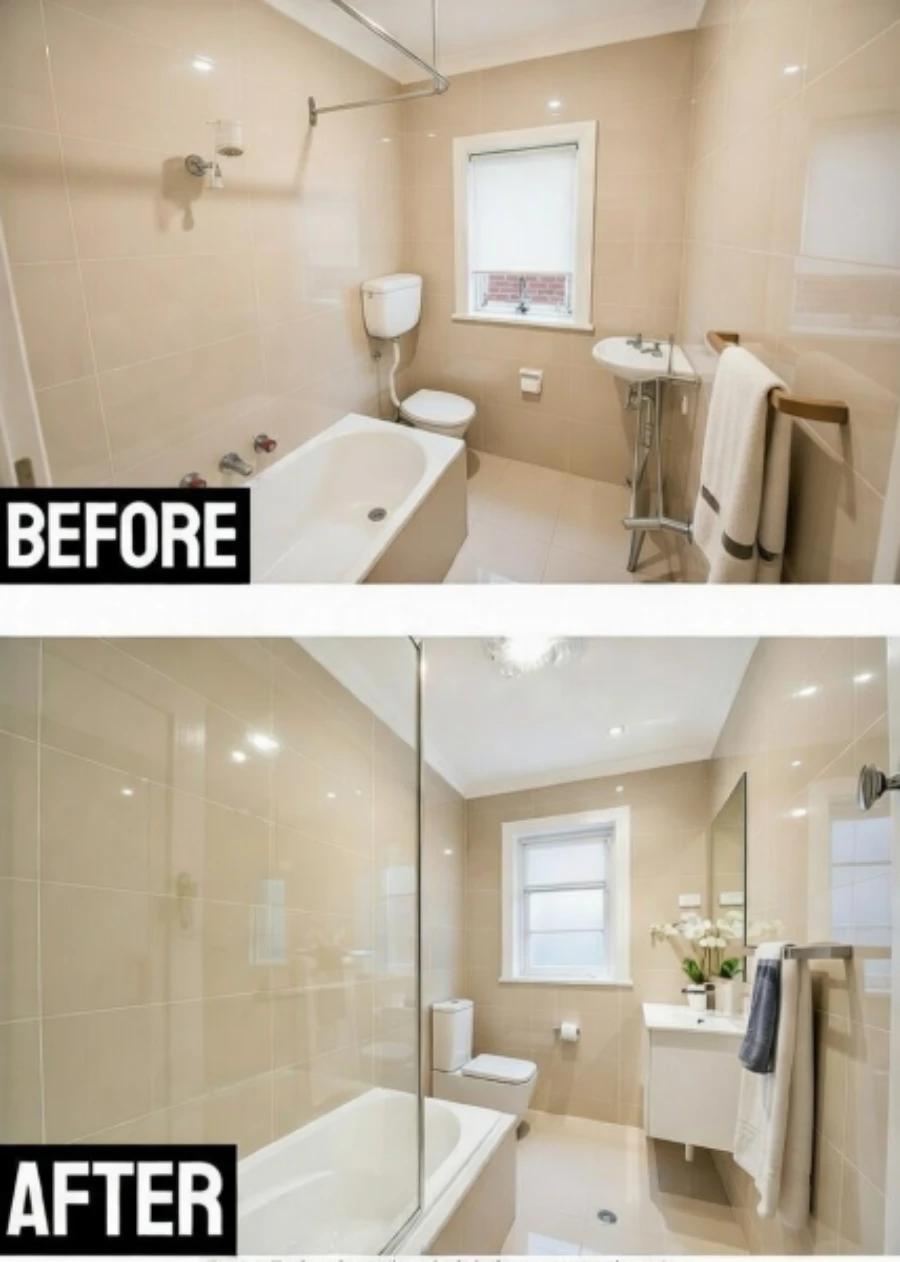 Gallery 14 compact bathroom renovation rochester ny